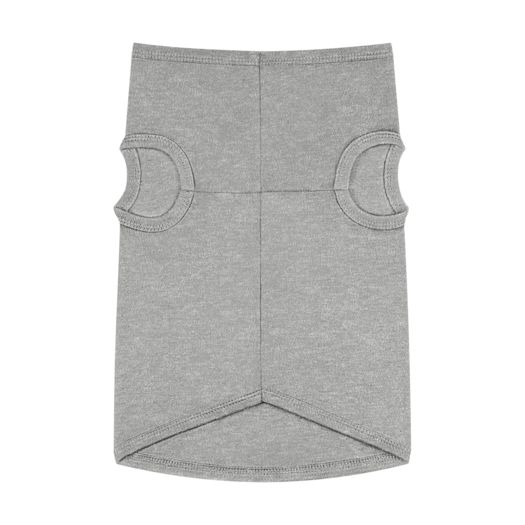 Pet Tank Top — "We're Here We're Proud" Football Trophy Design