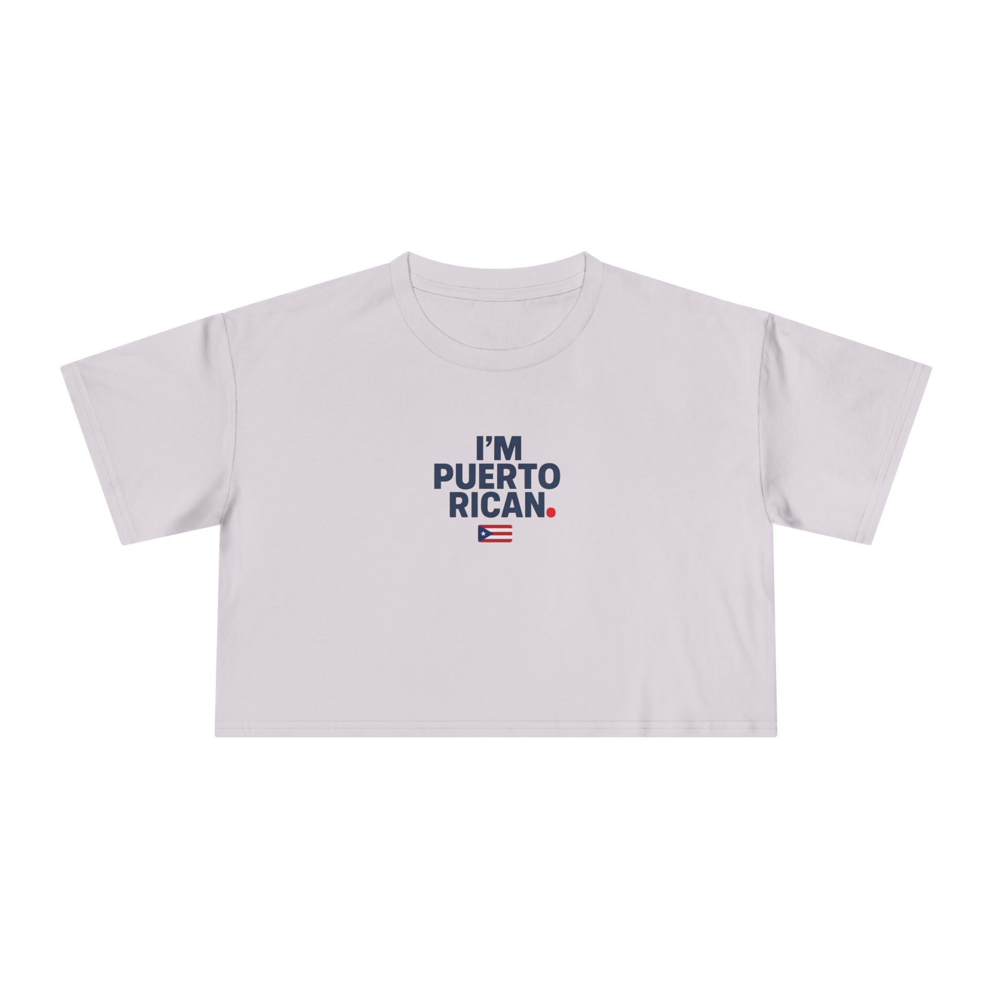 I'm Puerto Rican Crop Tee — Women's Puerto Rican Pride Top
