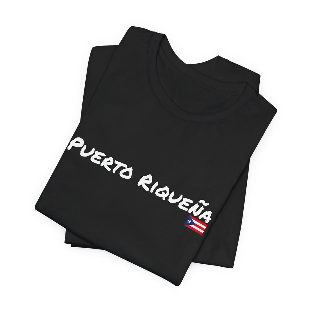 PuertoRiqueña Tee — Puerto Rican Pride Graphic T-Shirt