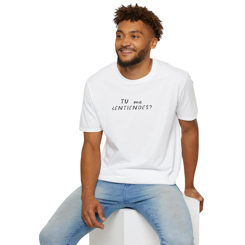 T-Shirt — "¿Tú Me Entiendes?" Puerto Rican Coquí Hat Graphic