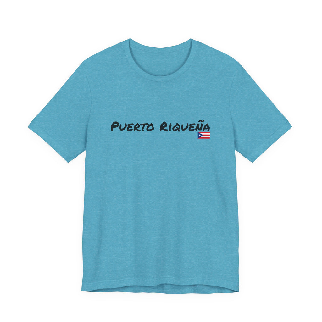 PuertoRiqueña Tee — Puerto Rican Pride Graphic T-Shirt
