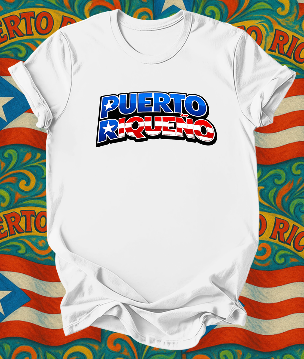 Short sleeve Puerto Riqueño t shirt