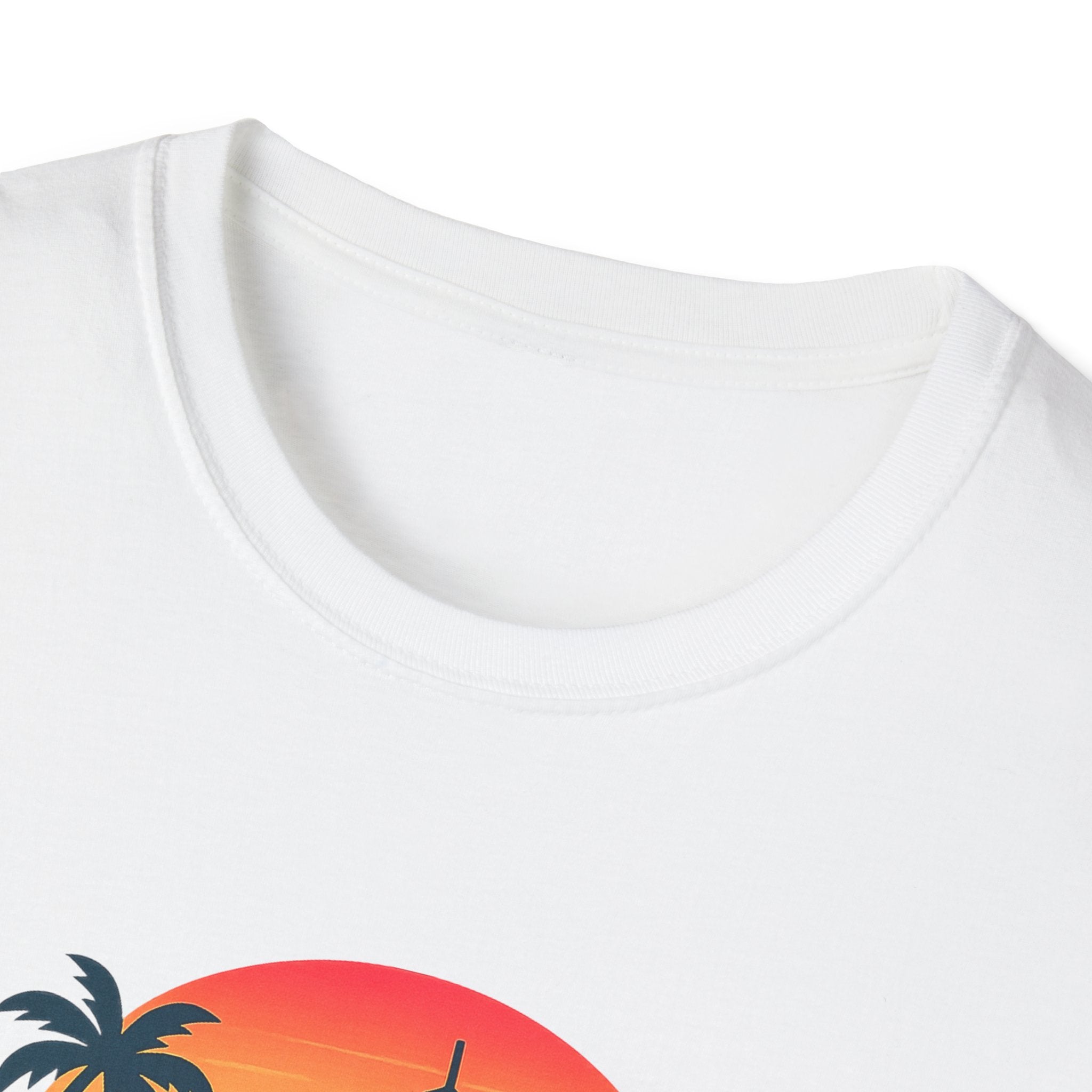 T-Shirt — Miamirican Miami Skyline with Puerto Rican Flag Graphic