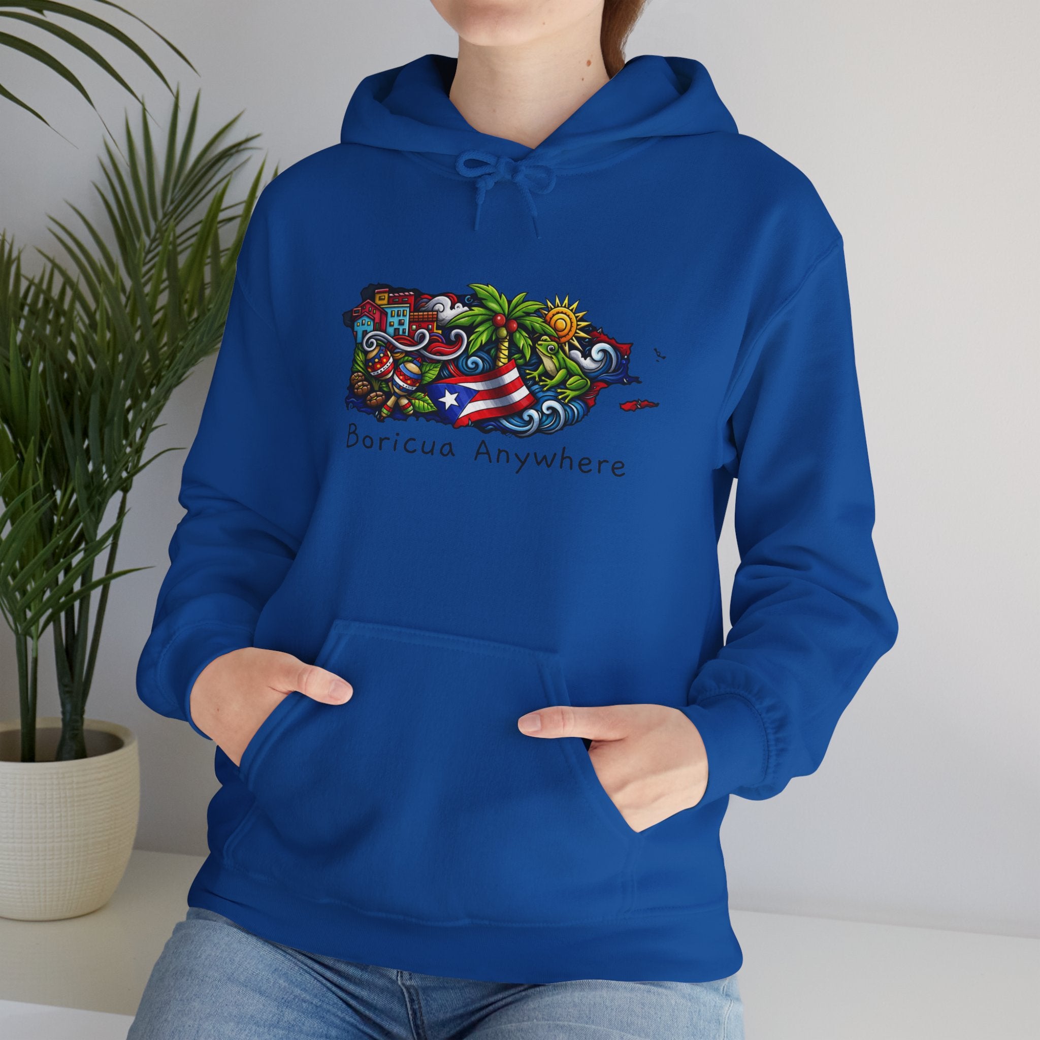 Puerto Rico Flag Hoodie – Retro Puerto Rican Pride Pullover