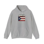 Boricua Bowl Hoodie — Puerto Rican Flag Football Logo Sweatshirt
