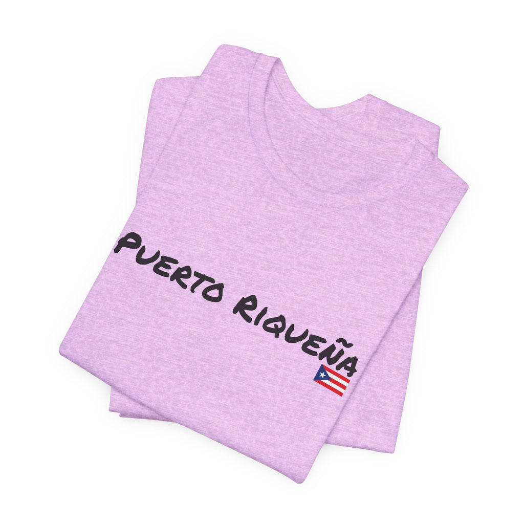 PuertoRiqueña Tee — Puerto Rican Pride Graphic T-Shirt