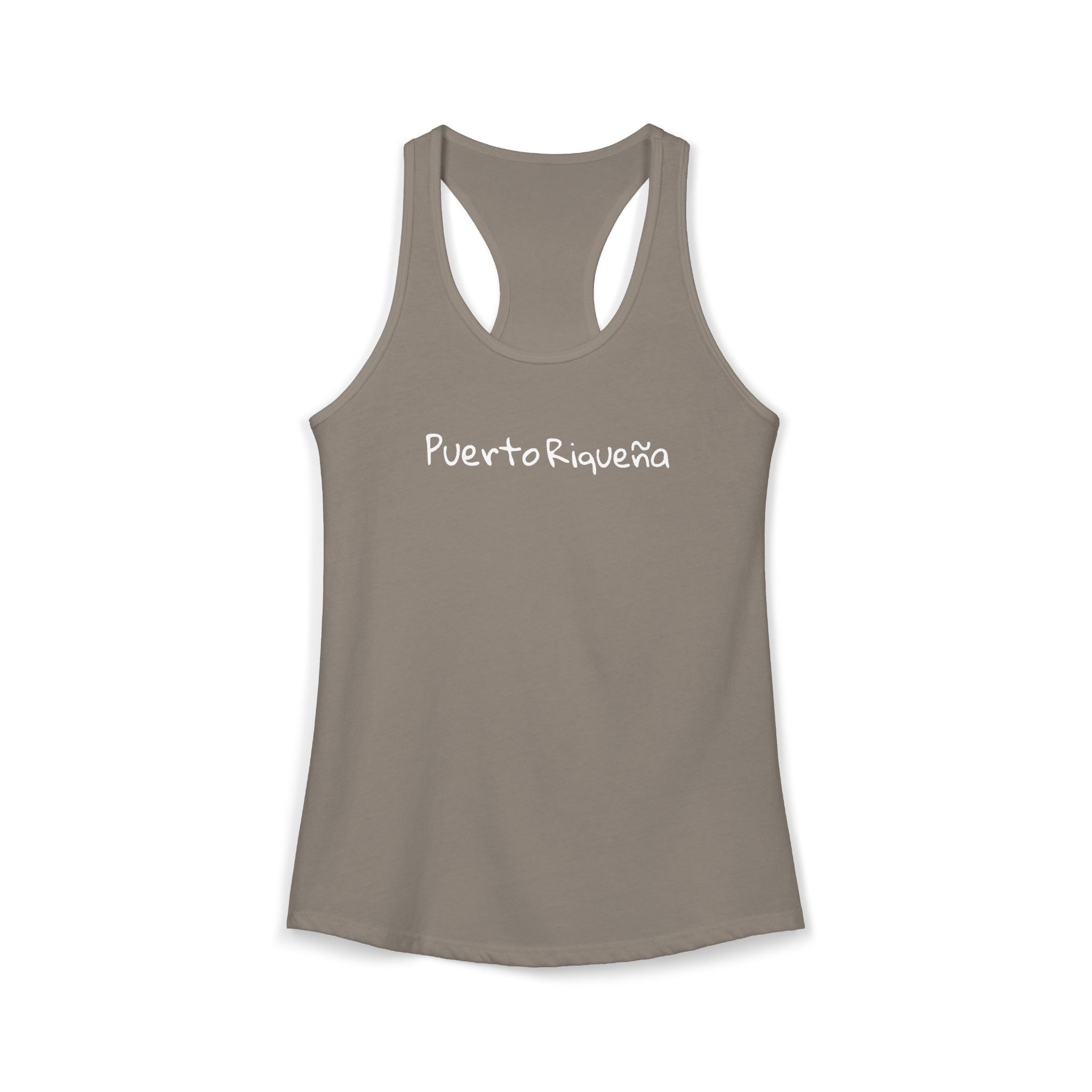 Women's Ideal Racerback Tank - Puerto Riqueña