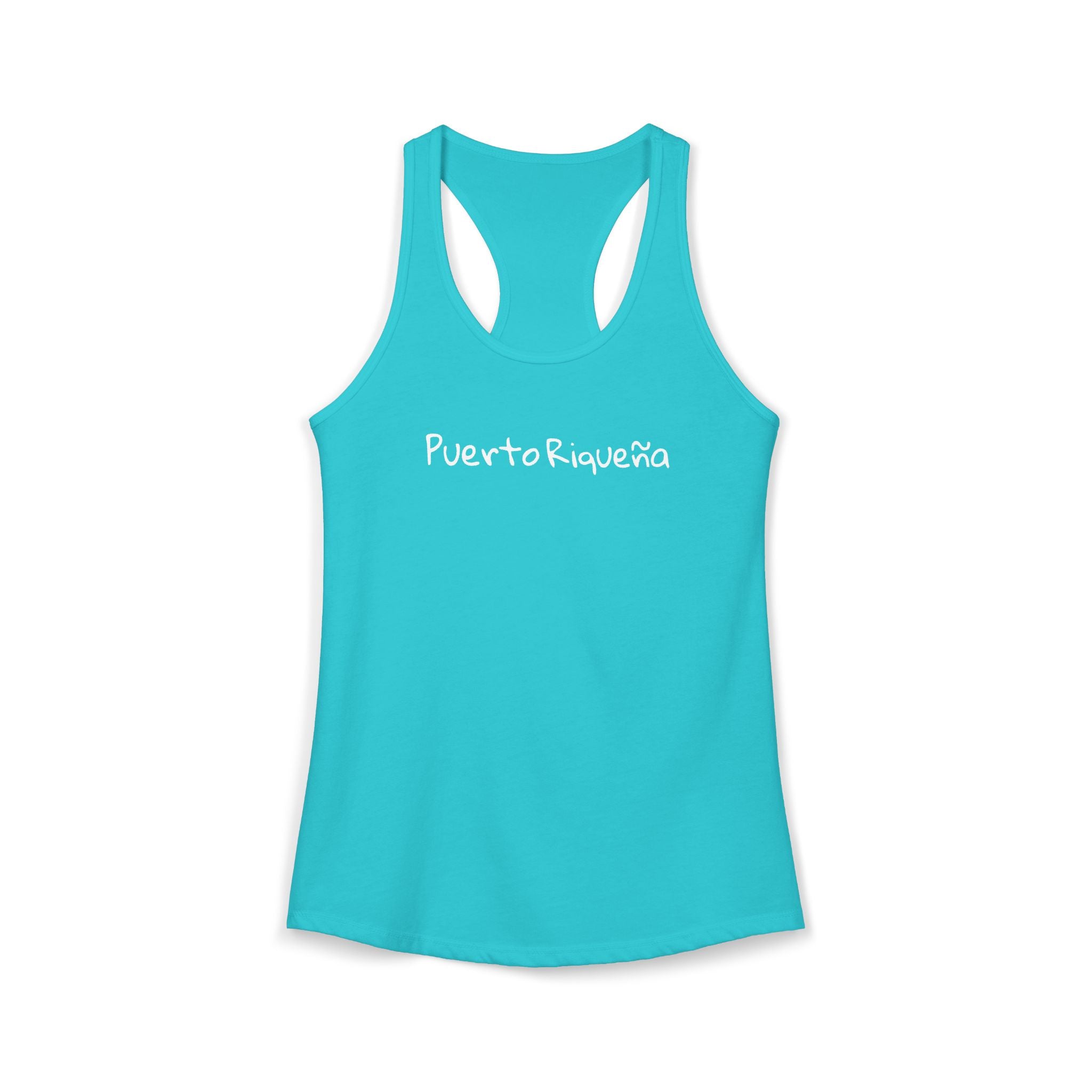 Women's Ideal Racerback Tank - Puerto Riqueña