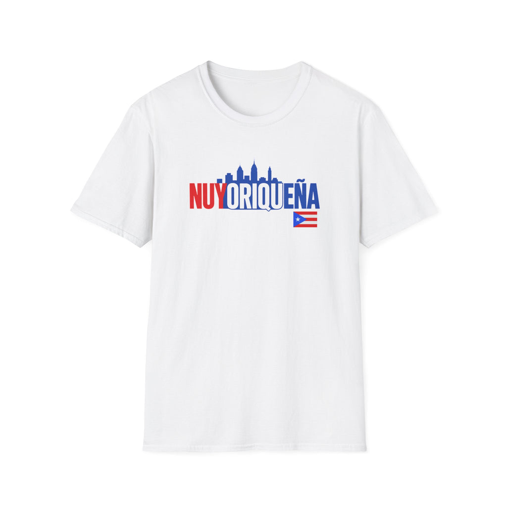 Nuyoriqueña Puerto Rico Pride T-Shirt — Nuyorican Skyline Tee