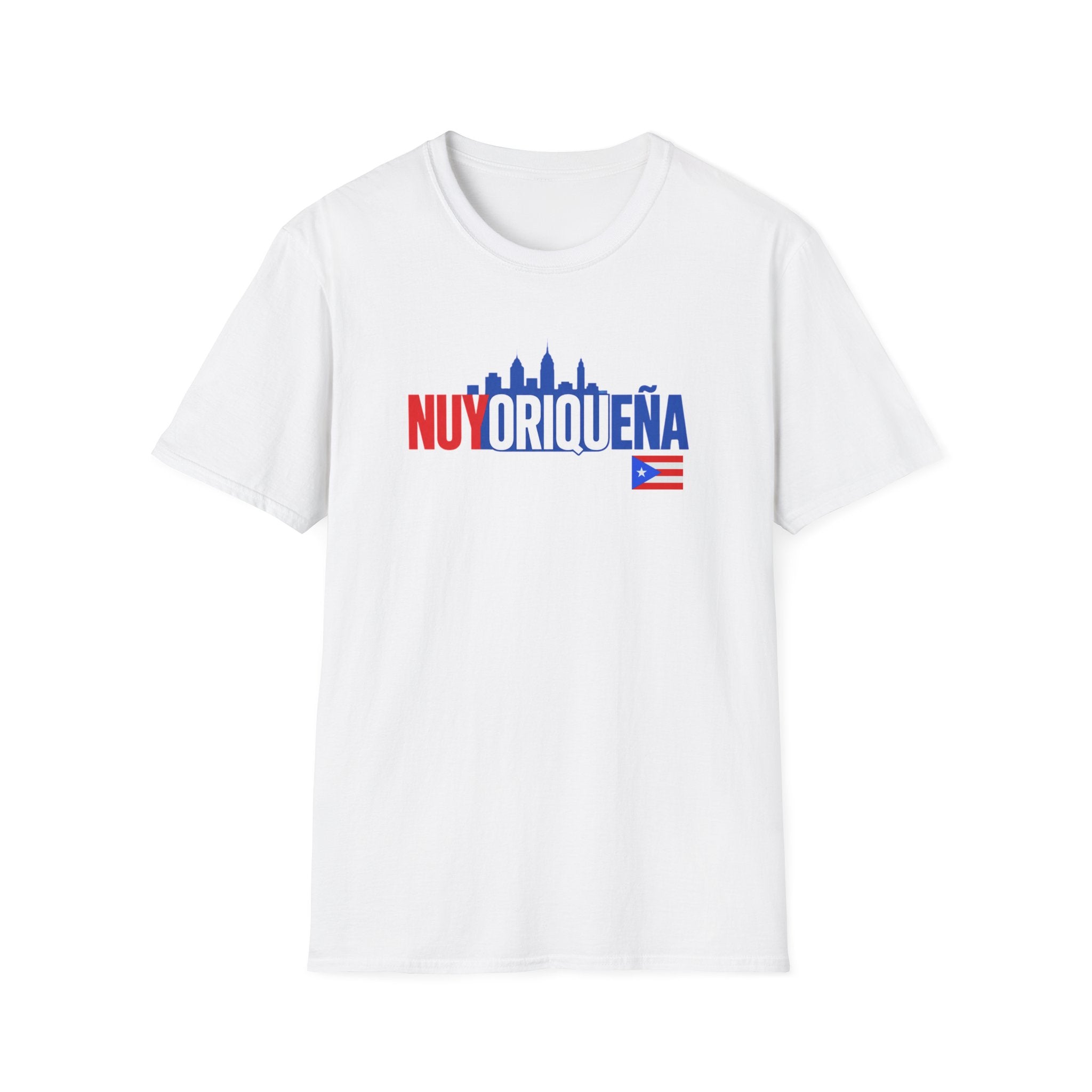 Nuyoriqueña Puerto Rico Pride T-Shirt — Nuyorican Skyline Tee