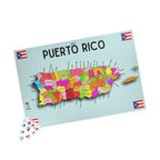 Puerto Rico Map Puzzle 500/1014 Piece | Colorful Municipalities Jigsaw
