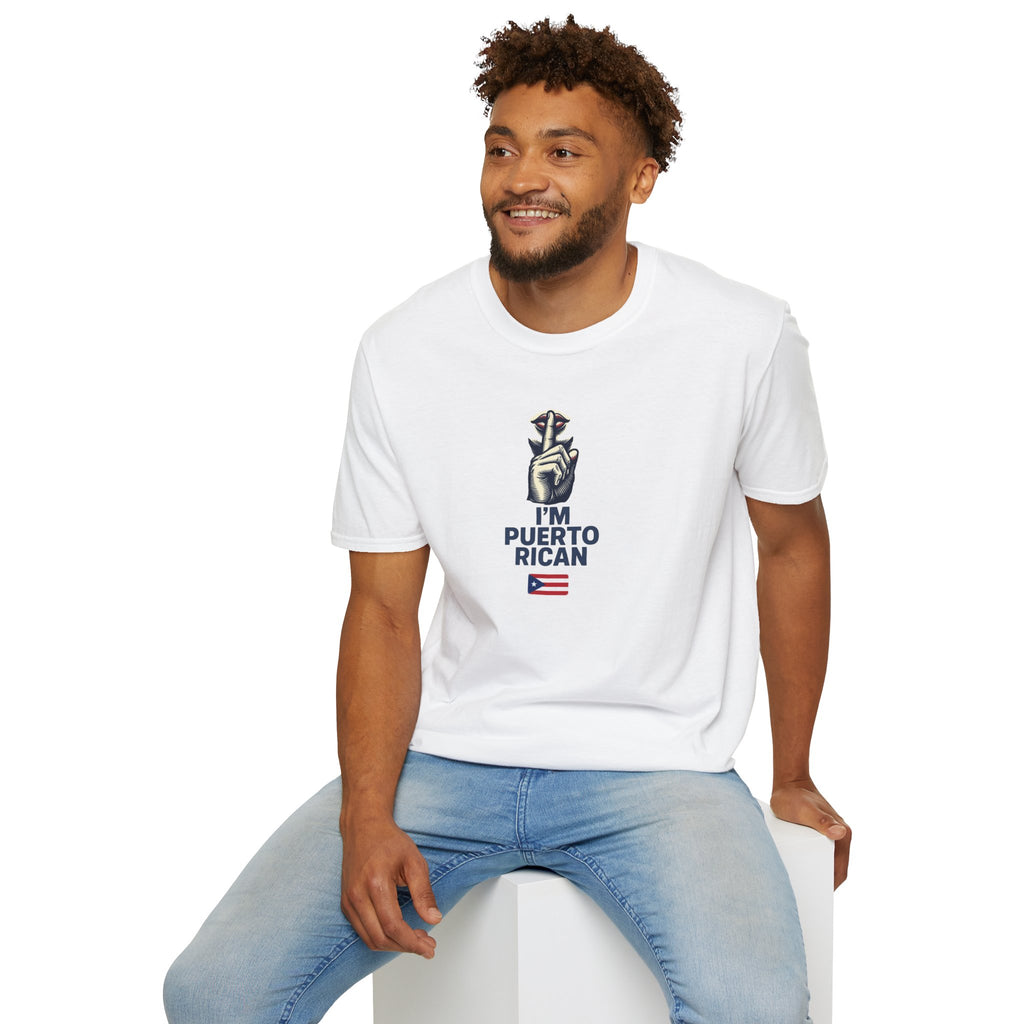 Shh I’m Puerto Rican T-Shirt — Subtle Puerto Rican Pride Tee