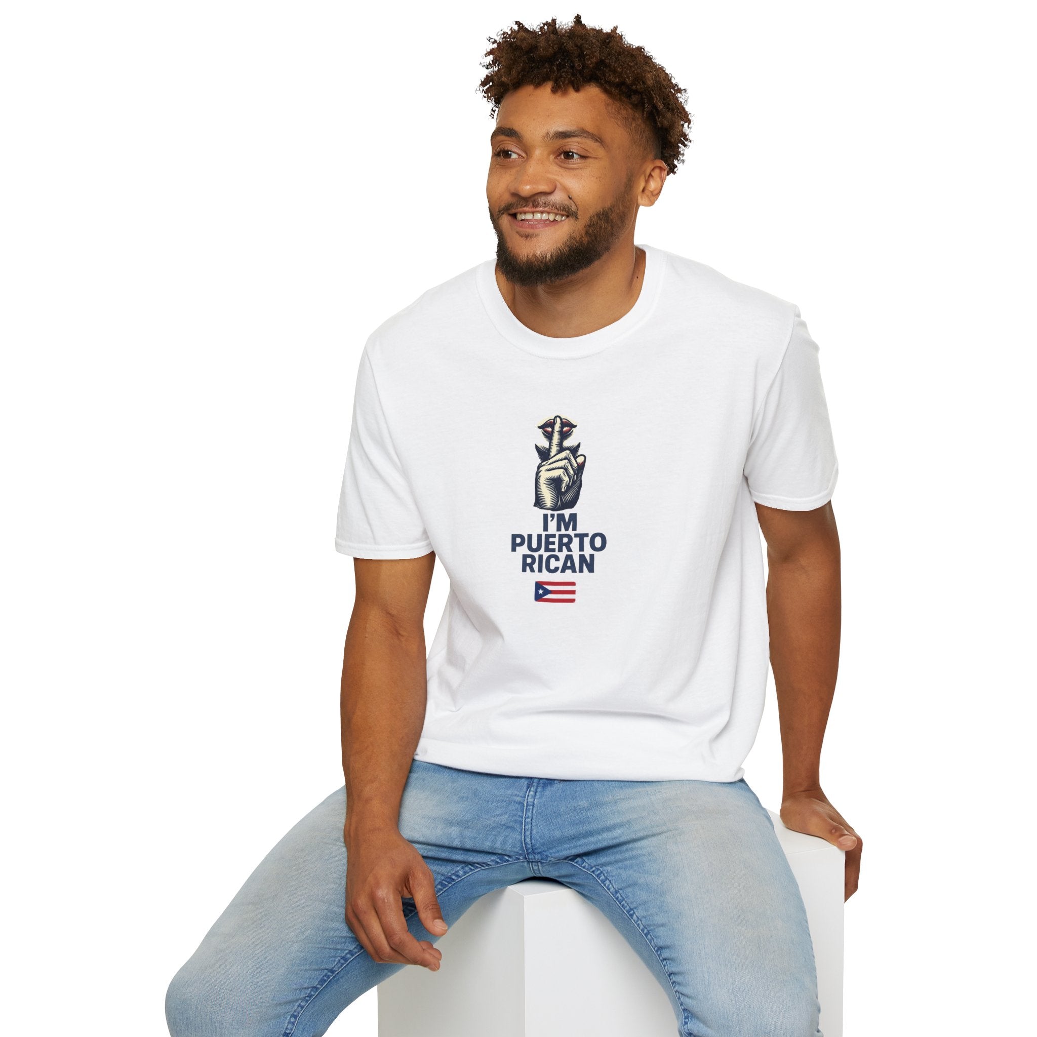 Shh I’m Puerto Rican T-Shirt — Subtle Puerto Rican Pride Tee