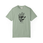 Puerto Rico Hand Graphic T-Shirt — Puerto Rican Flag Palm Tee