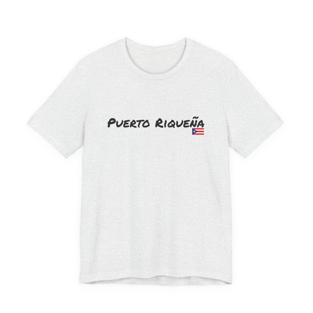 PuertoRiqueña Tee — Puerto Rican Pride Graphic T-Shirt