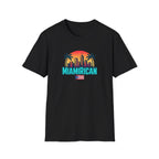 T-Shirt — Miamirican Miami Skyline with Puerto Rican Flag Graphic