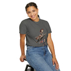 Vintage Space Cat T-Shirt — Retro Astronaut Kitty Graphic Tee
