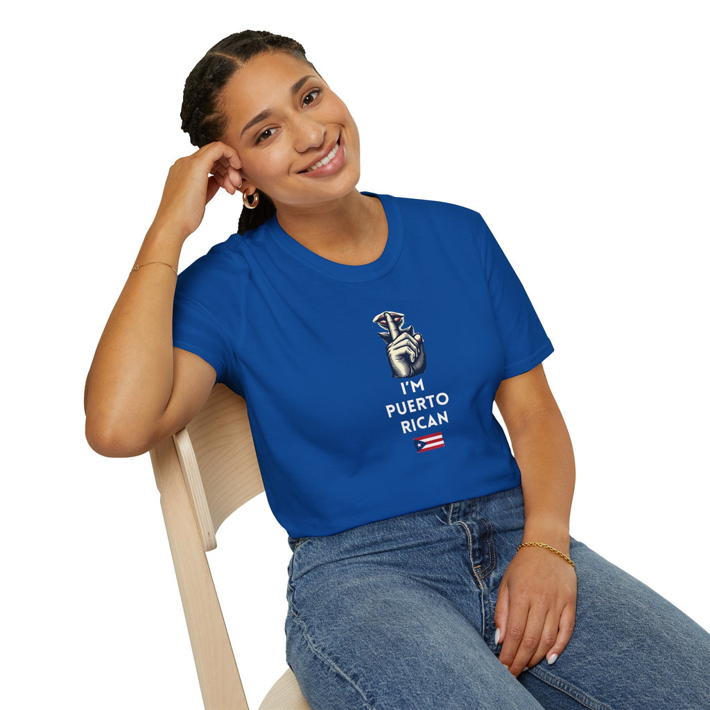 Shh I’m Puerto Rican T-Shirt — Subtle Puerto Rican Pride Tee