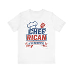 Unisex Puerto Rican Chef Short Sleeve Tee