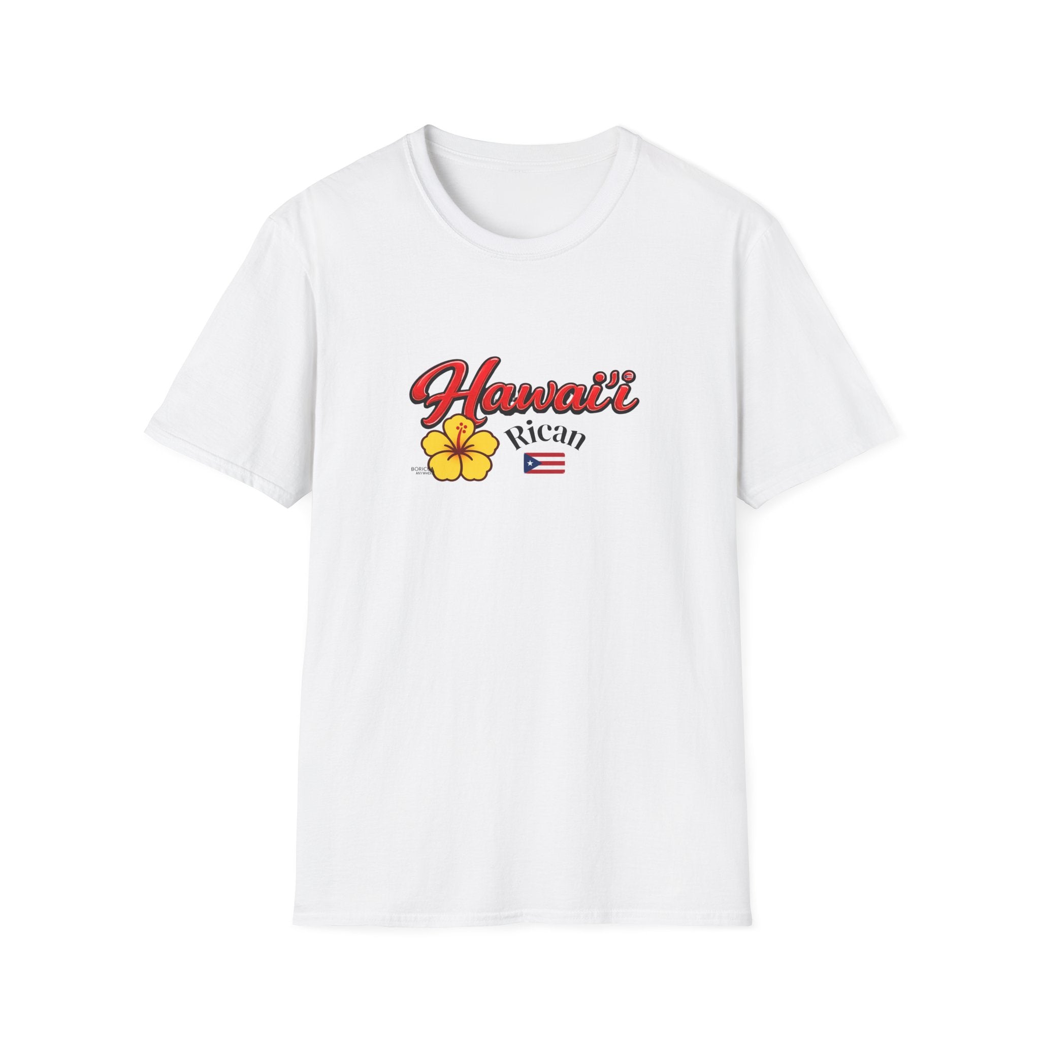 Hawai’i Rican T-Shirt – Floral Island Pride Tee