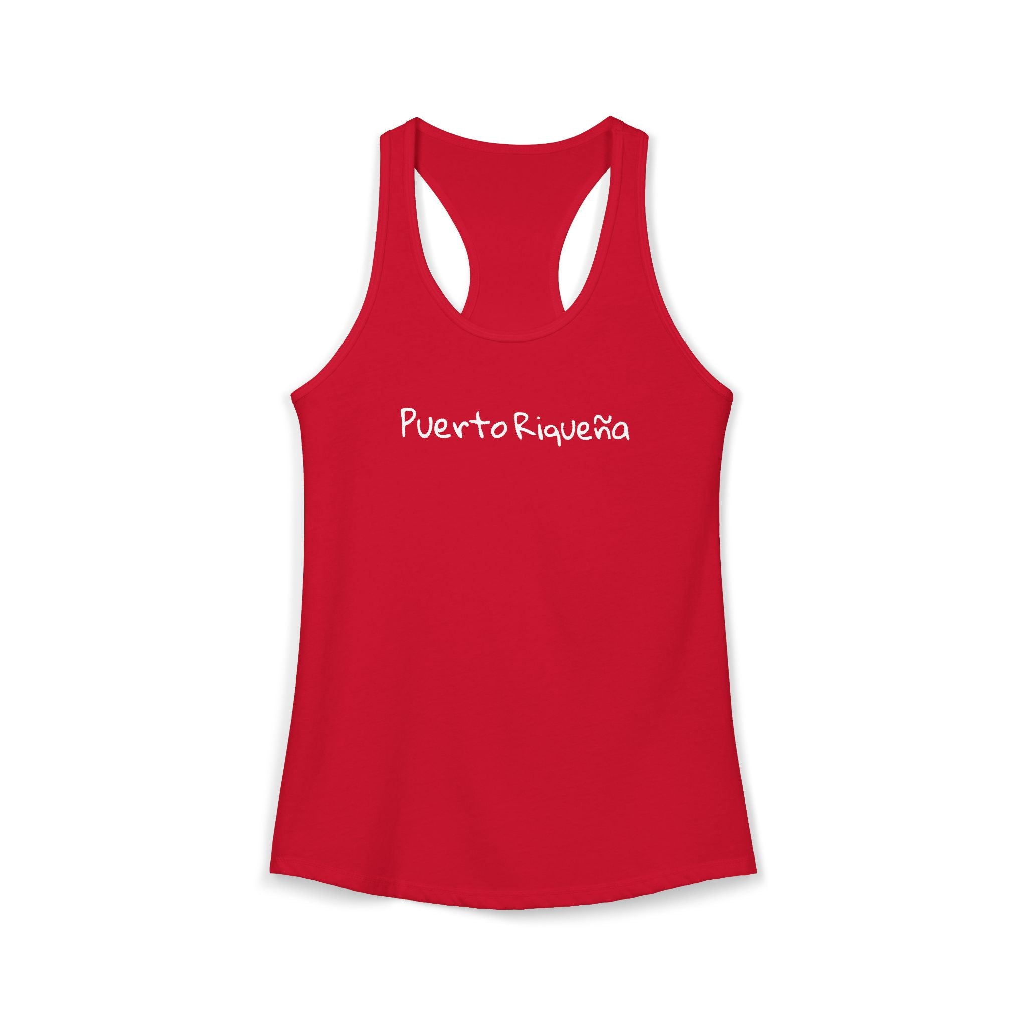 Women's Ideal Racerback Tank - Puerto Riqueña