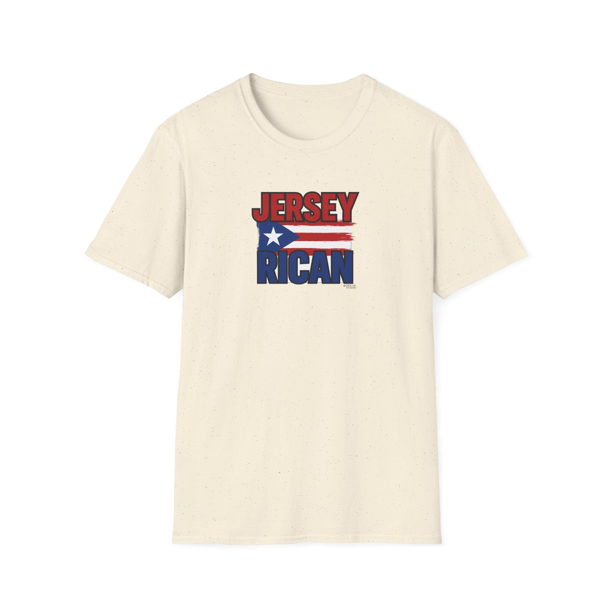 Jersey Rican T-Shirt – Puerto Rican Flag Graphic Tee for New Jersey Natives