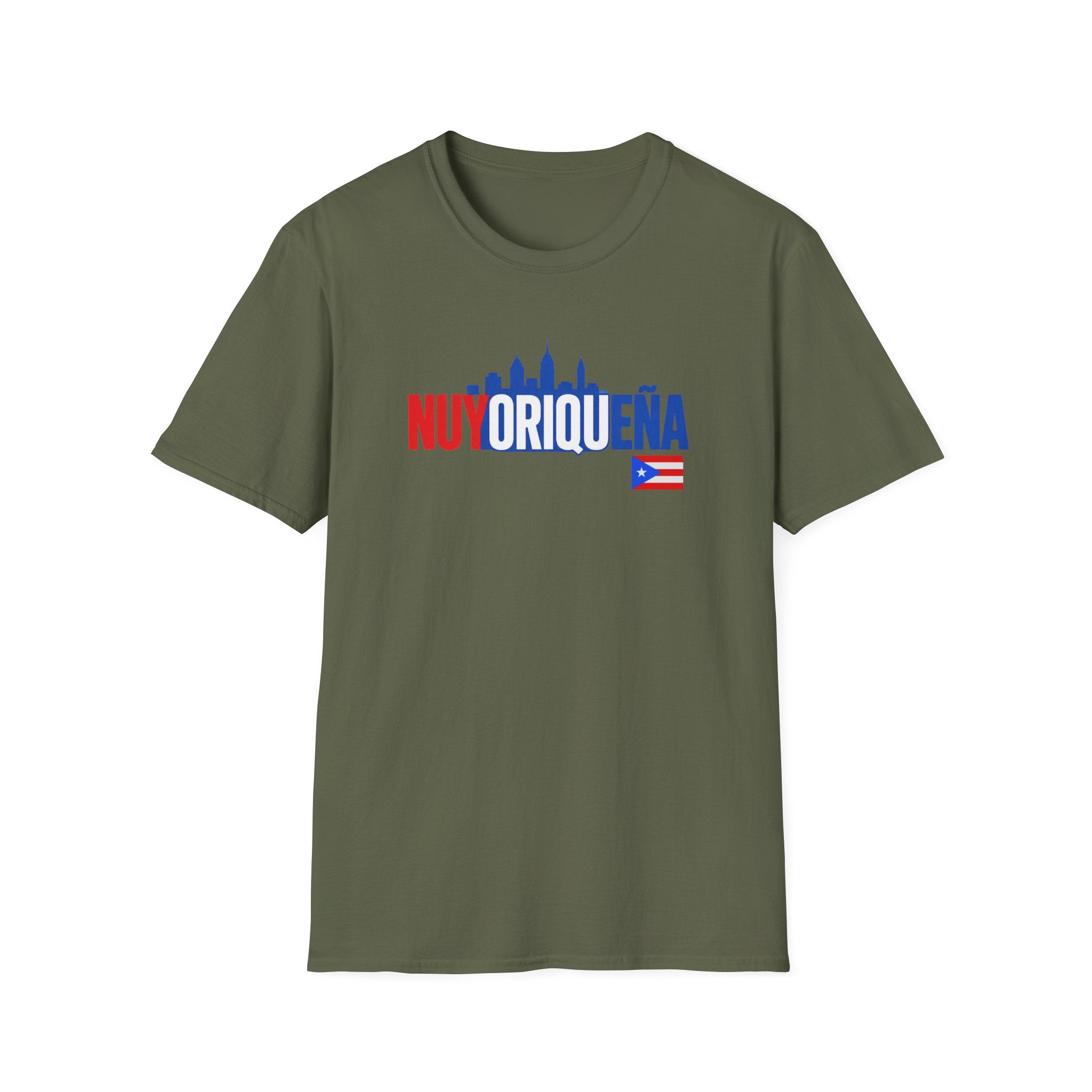 Nuyoriqueña Puerto Rico Pride T-Shirt — Nuyorican Skyline Tee