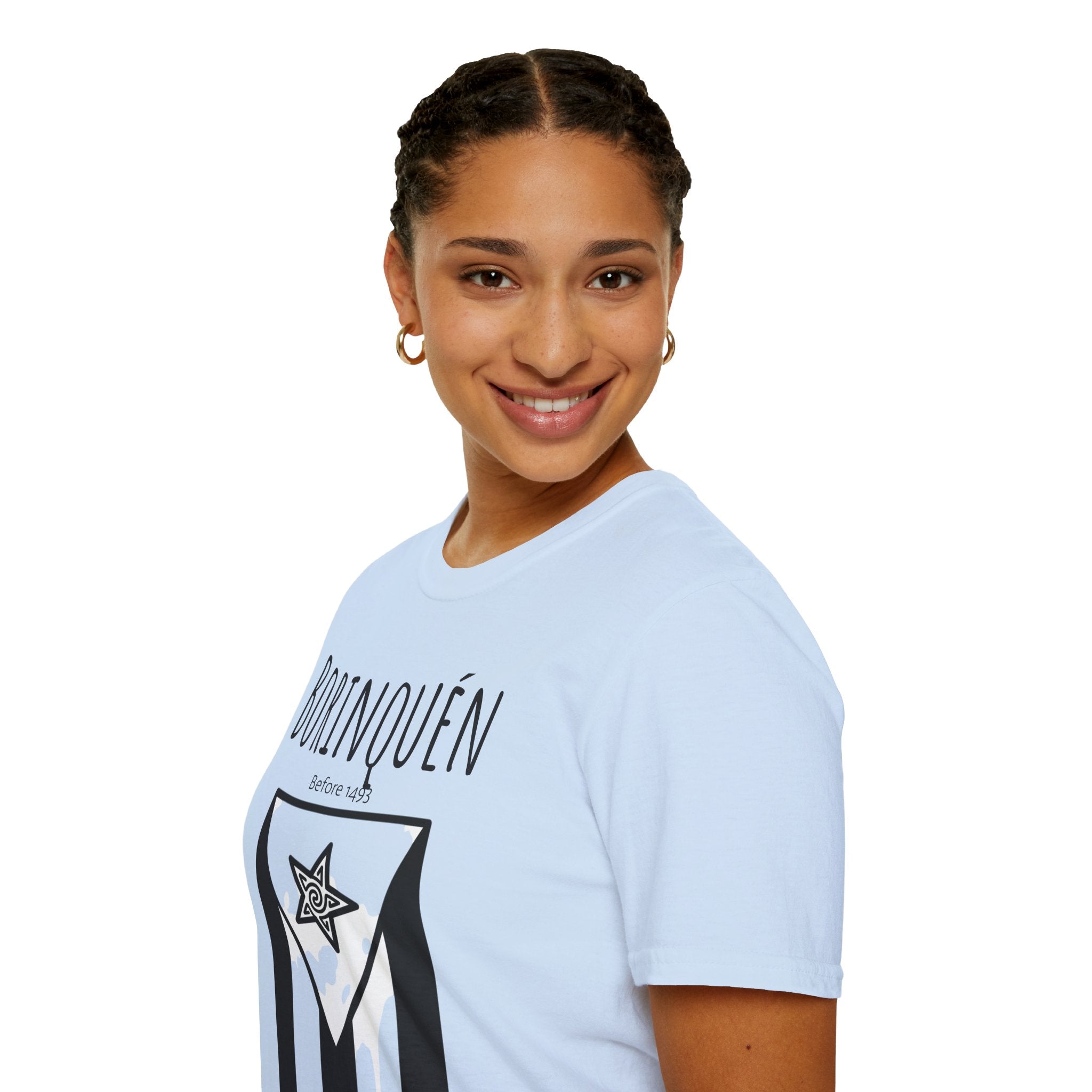 Puerto Rico Script T-Shirt — Elegant Patriotic Island Pride Tee