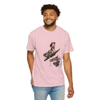 Vintage Space Cat T-Shirt — Retro Astronaut Kitty Graphic Tee