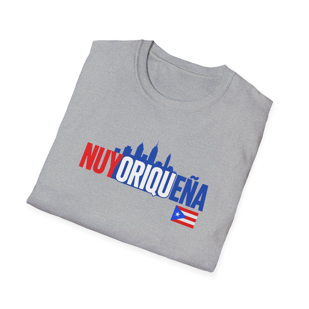 Nuyoriqueña Puerto Rico Pride T-Shirt — Nuyorican Skyline Tee
