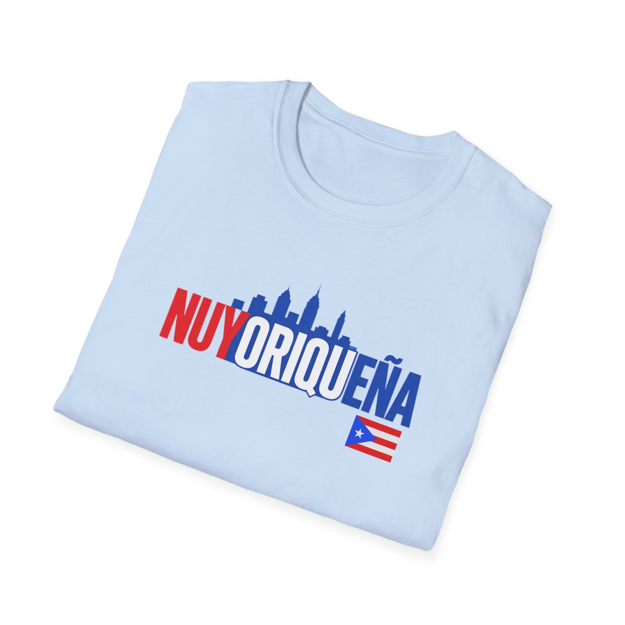Nuyoriqueña Puerto Rico Pride T-Shirt — Nuyorican Skyline Tee