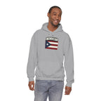 Boricua Bowl Hoodie — Puerto Rican Flag Football Logo Sweatshirt