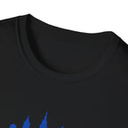 Nuyorican Skyline T-Shirt with Puerto Rico Flag – Retro NYC Pride Tee