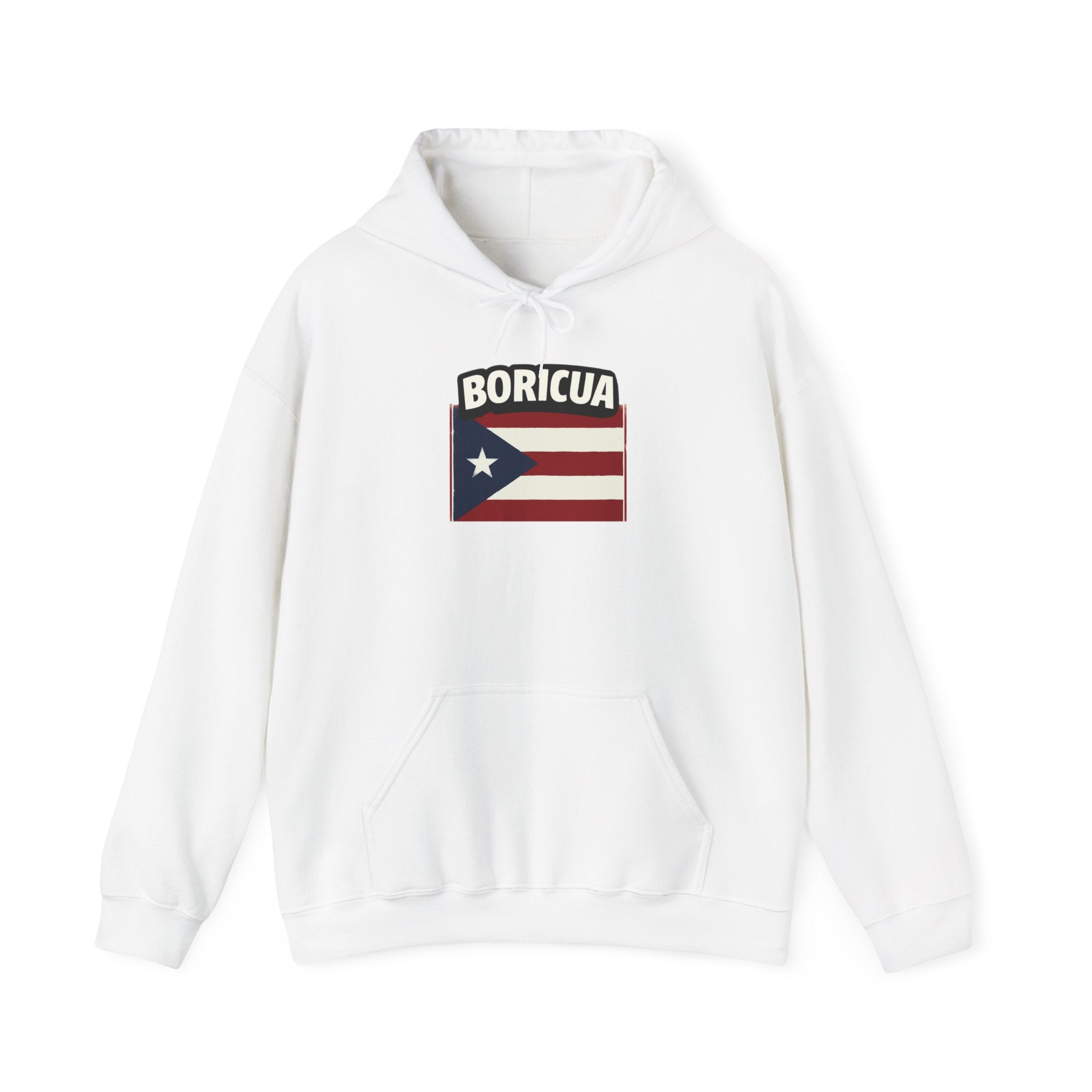 Boricua Bowl Hoodie — Puerto Rican Flag Football Logo Sweatshirt