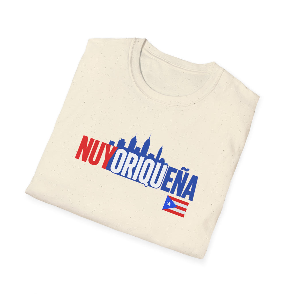 Nuyoriqueña Puerto Rico Pride T-Shirt — Nuyorican Skyline Tee
