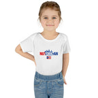 Nuyorican Baby Bodysuit – NYC Skyline Infant Onesie (Red & Blue)