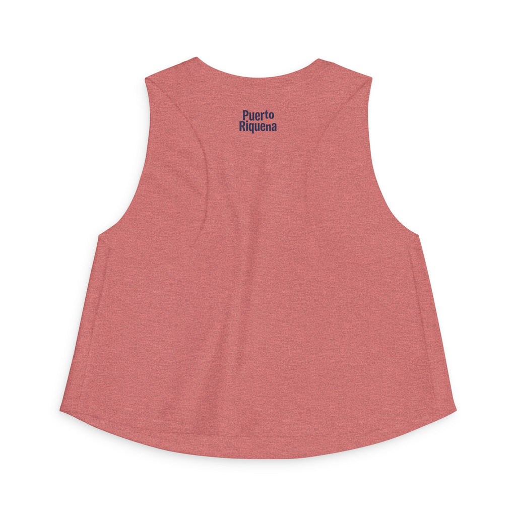 Puerto Rican Flag Crop Top — Vintage Boricua Pride Women's Tank