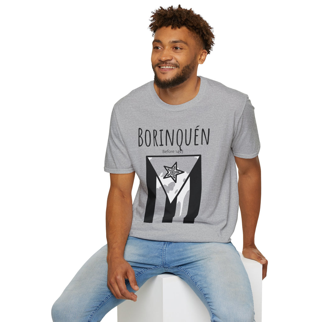 Puerto Rico Script T-Shirt — Elegant Patriotic Island Pride Tee