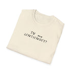 T-Shirt — "¿Tú Me Entiendes?" Puerto Rican Coquí Hat Graphic