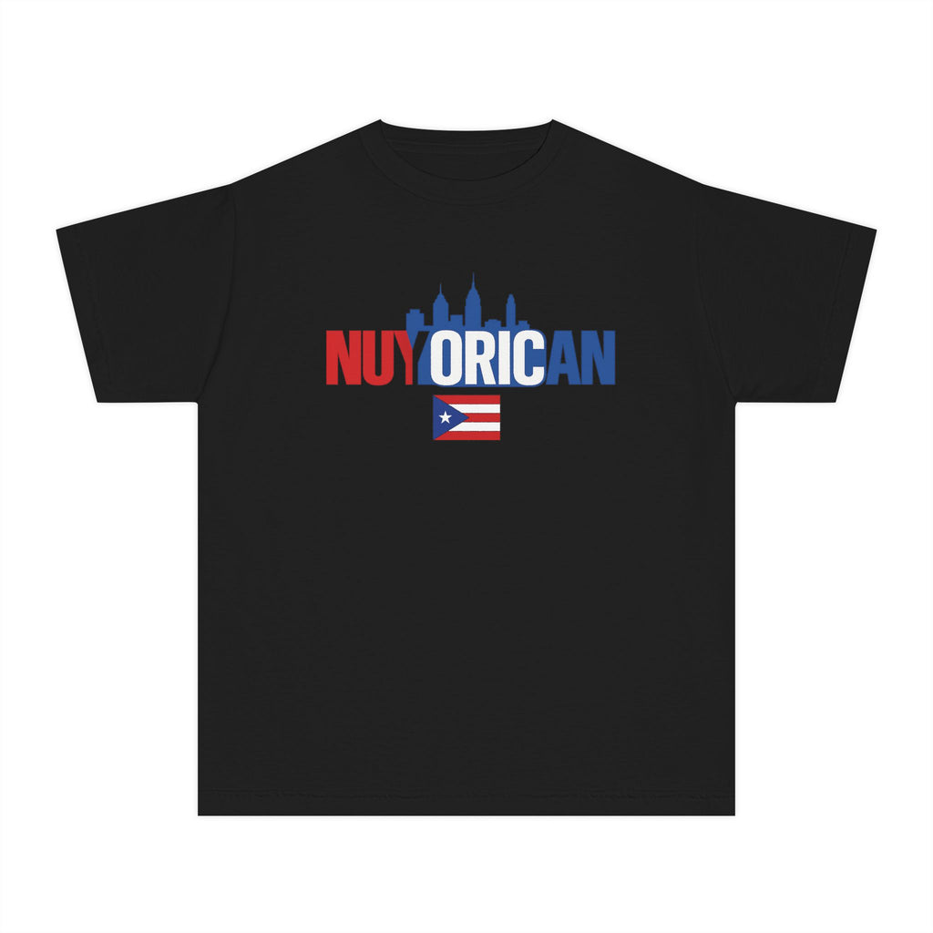 Nuyorican Youth Tee – Puerto Rican Pride Skyline T-Shirt