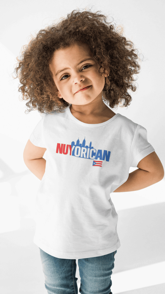 Nuyorican Youth Tee – Puerto Rican Pride Skyline T-Shirt