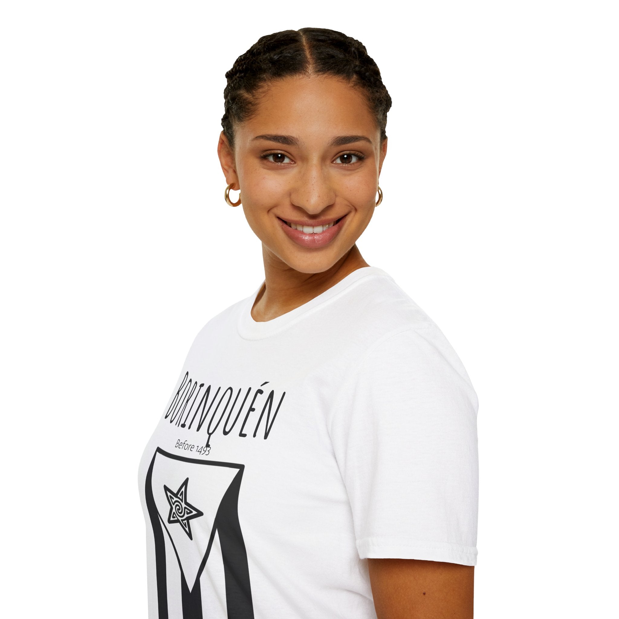 Puerto Rico Script T-Shirt — Elegant Patriotic Island Pride Tee