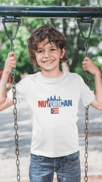 Nuyorican Youth Tee – Puerto Rican Pride Skyline T-Shirt