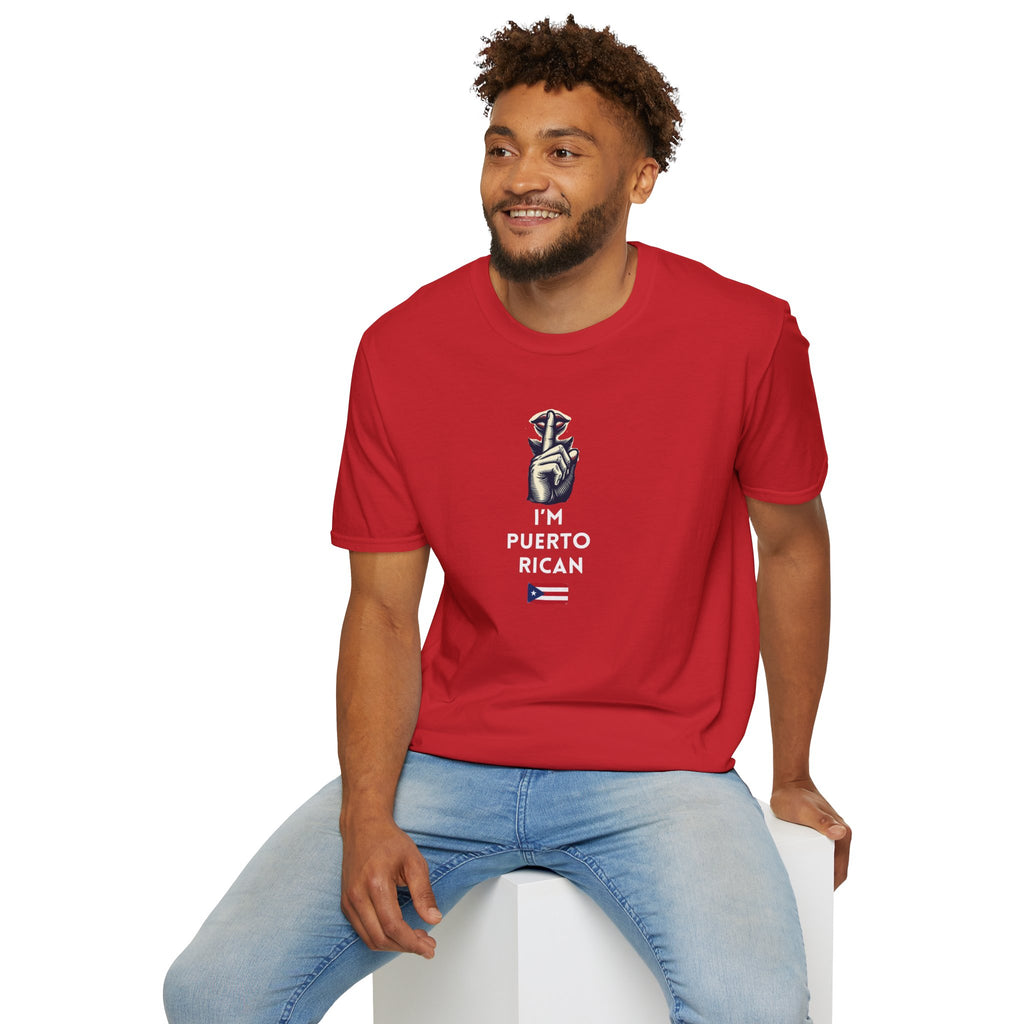 Shh I’m Puerto Rican T-Shirt — Subtle Puerto Rican Pride Tee