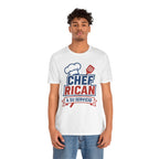 Unisex Puerto Rican Chef Short Sleeve Tee