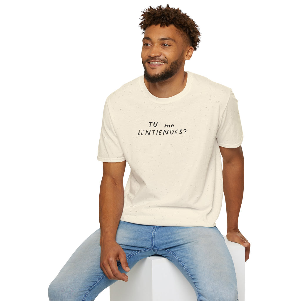 T-Shirt — "¿Tú Me Entiendes?" Puerto Rican Coquí Hat Graphic