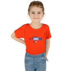Nuyorican Baby Bodysuit – NYC Skyline Infant Onesie (Red & Blue)