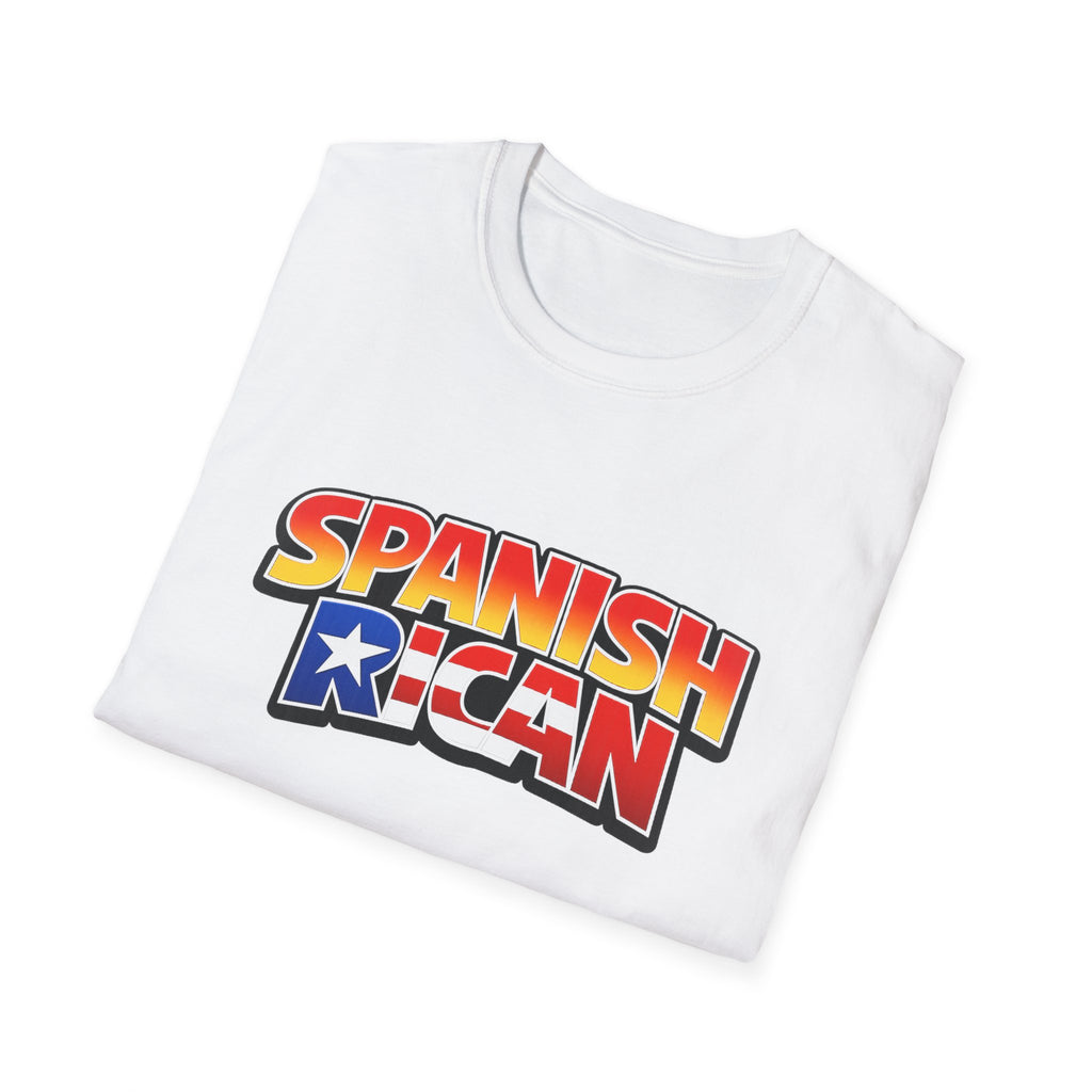 Spanish Rican T-Shirt — Retro Puerto Rican Pride Tee