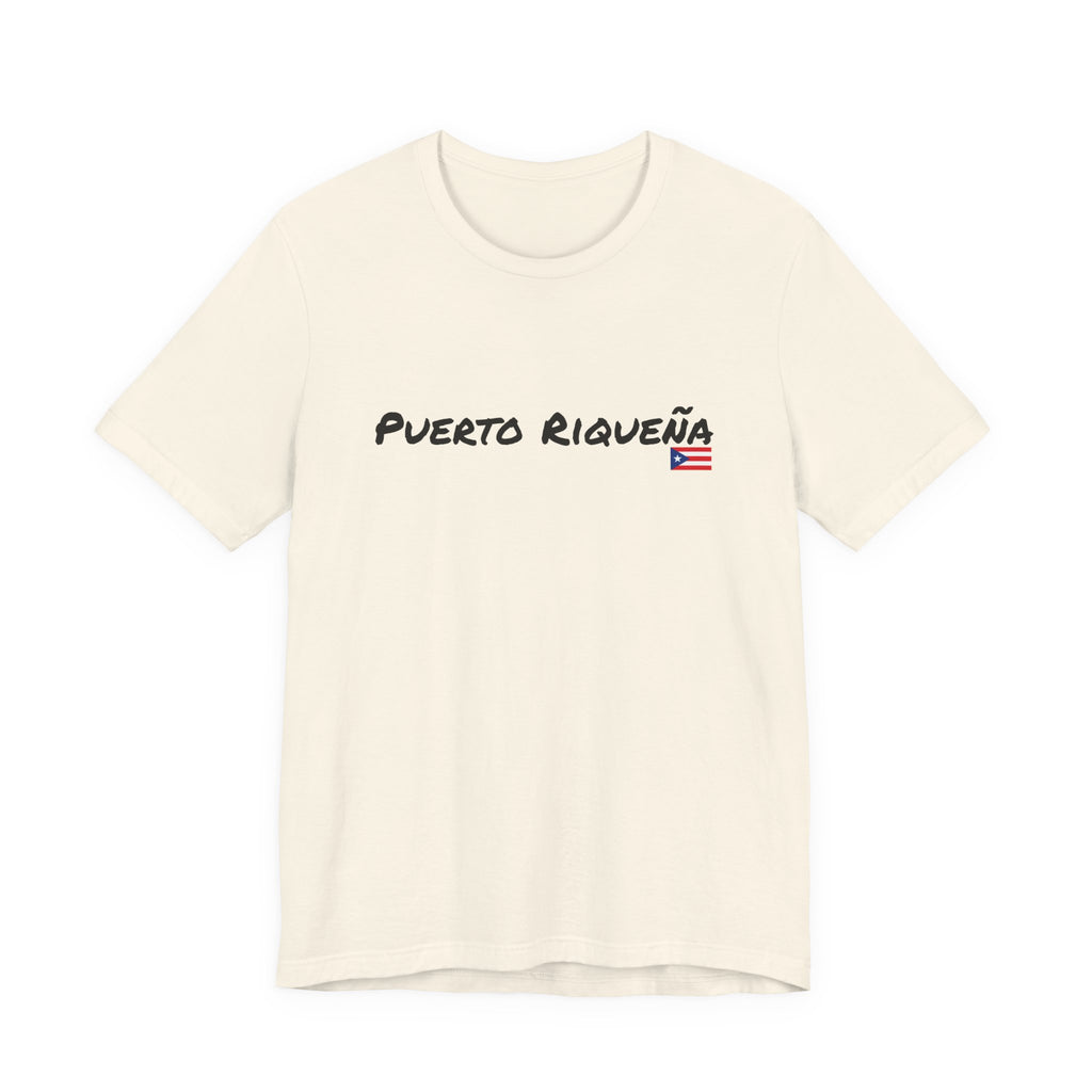 PuertoRiqueña Tee — Puerto Rican Pride Graphic T-Shirt