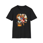 Puerto Rican Abuela Cooking Shirt – Grandma Stirring Sancocho with Sofrito Chef Tee